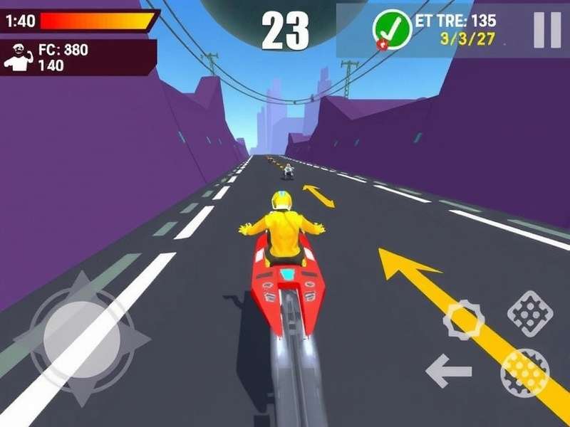 Fast Track Courier Gameplay Screenshot